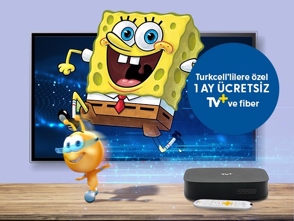 1 Ay Ücretsiz TV+ Ve Fiber Kampanyası